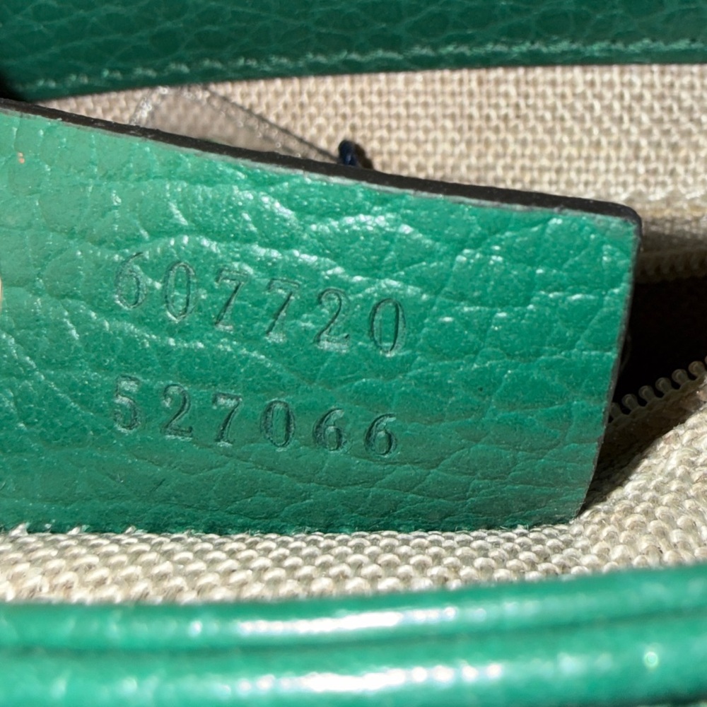 Gucci Emerald Green Interlocking GG Crossbody - image 14